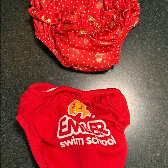18M Red Swim Diapers