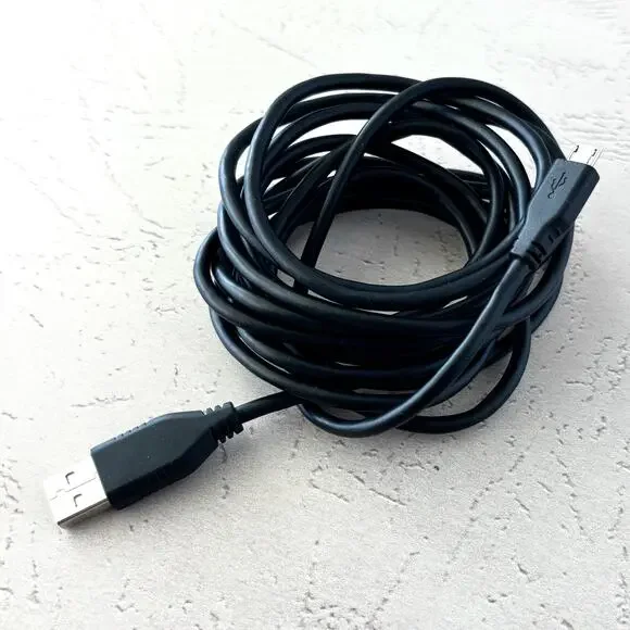 USBA to Micro-USB Charging Cable - 9FT - Black