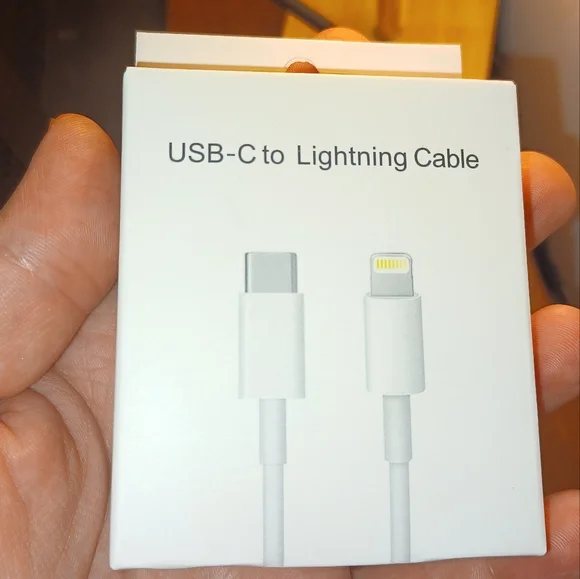 🌟 New in Box APPLE IPHONE CHARGER 🍎 🔌 charger cord USB - C to Lighting cable