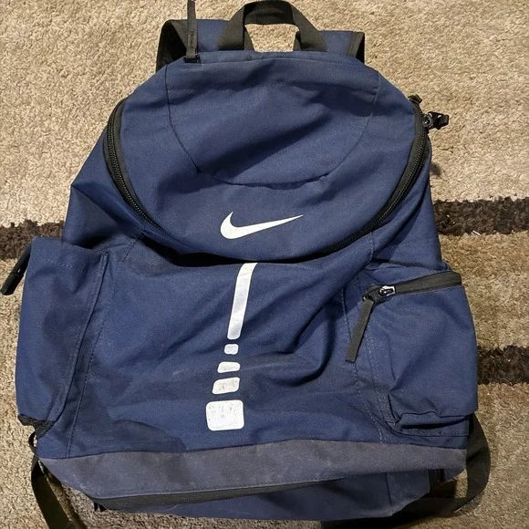 Nike Elite Pro Basketball Navy Black Backpack