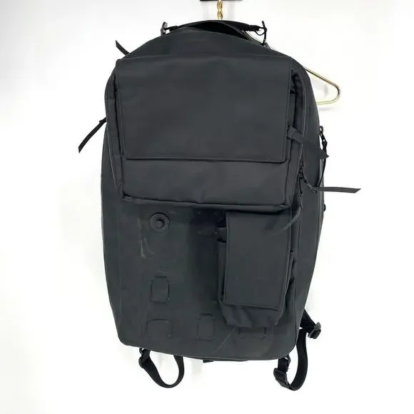 Black Ember Citadel Modular Backpack Black Tech Laptop Travel Commuter Bag