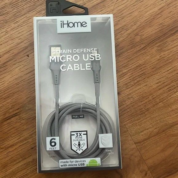 iHome micro usb cable