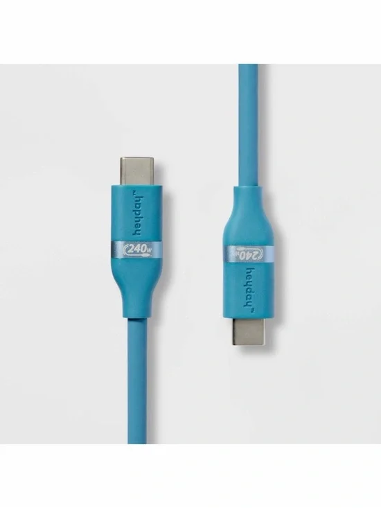 HEYDAY Soft Touch Fast Charging Cables