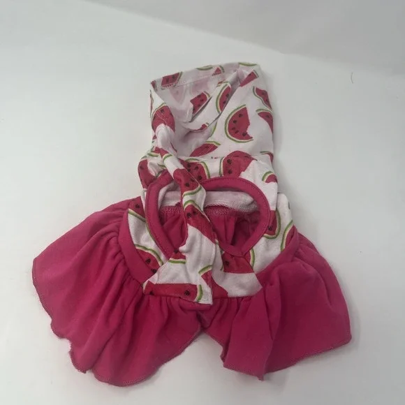 Build a‎ Bear Promise Pet Clothes Watermelon Dress Outfit