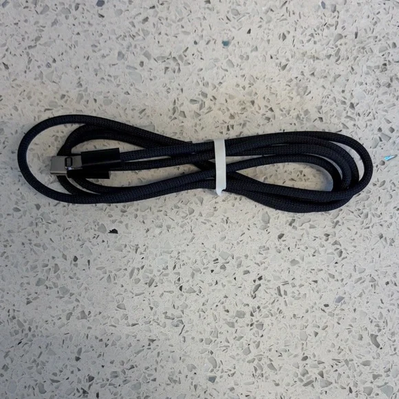 Black Braided Charging Cable