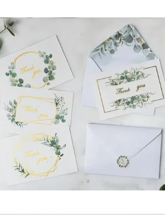 NEW 100 THANK YOU CARDS With ENVELOPES