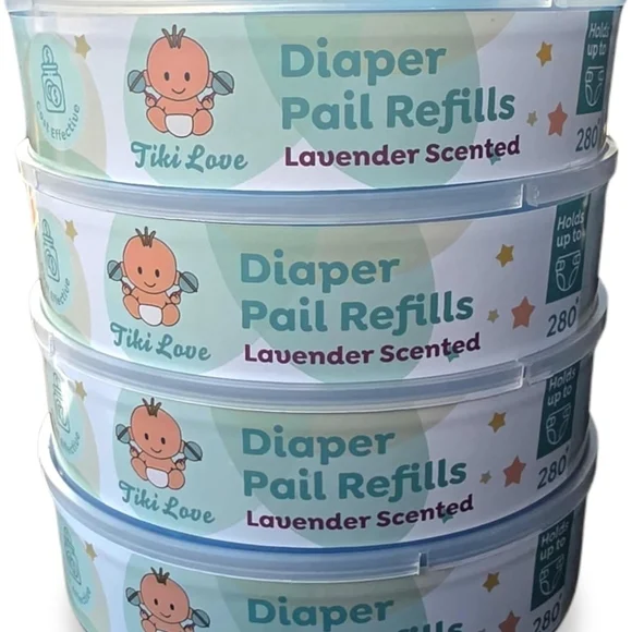 Lavender Scented Diaper Pail Refills - Lavender