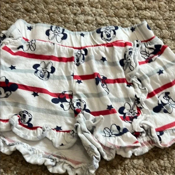 Disney Red and White Diaper Covers with Mickey Mouse Design