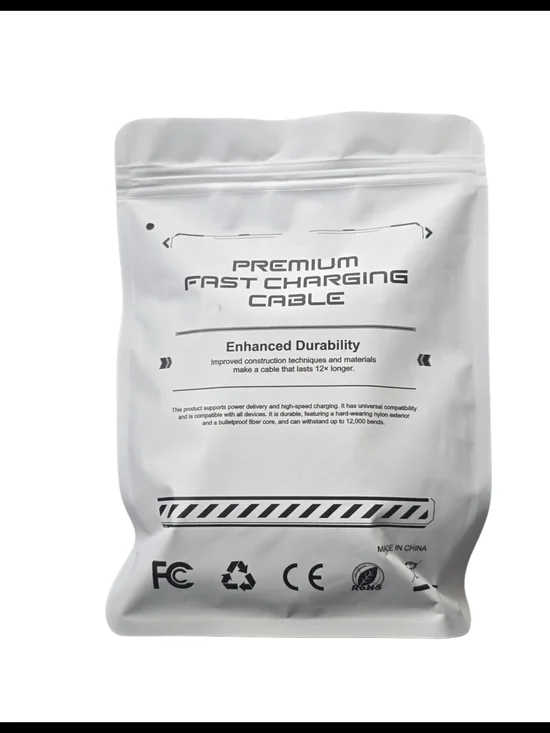 Premium Fast Charging Cable - White Packaging