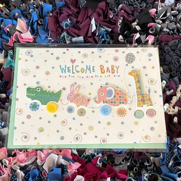 🆕Papyrus New Baby Greeting Card
