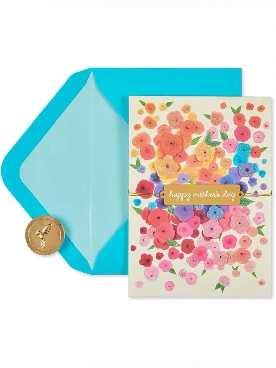 🆕Papyrus “Flower Cascade” Mother’s Day Greeting Card