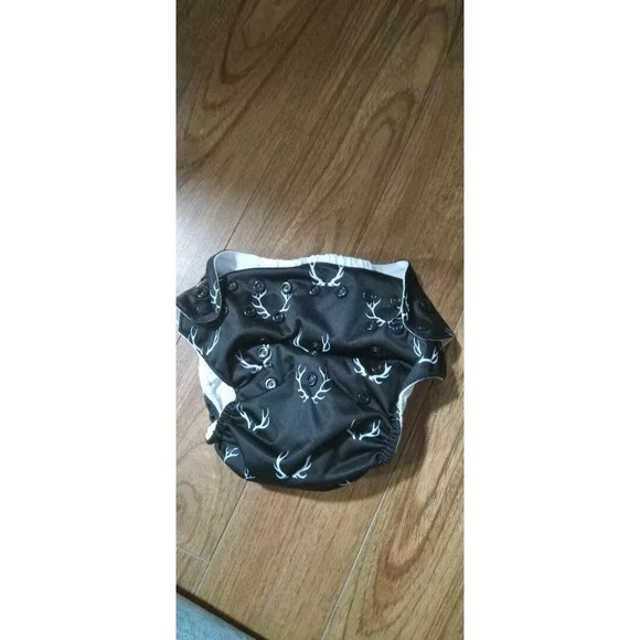 Nora's Nursey Baby diaper or swim diaper (reusable,‎ washable) 1 diaper/Liner