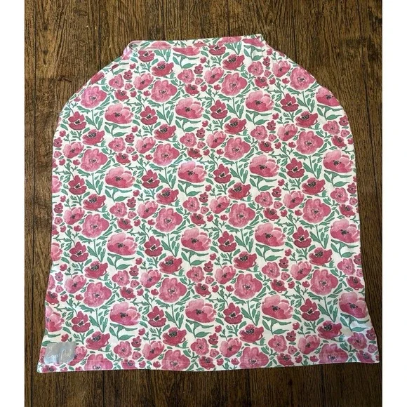 Copper pearl car seat cover rose floral