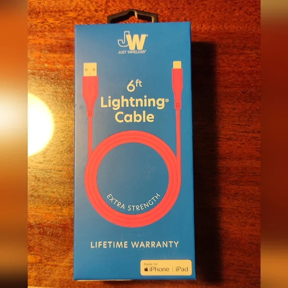 Lightning Cable 6 ft NWT iphone iPad