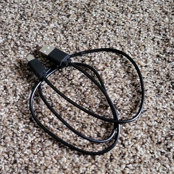 Black USB Charging Cable