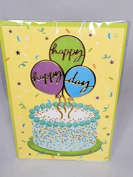 🆕Papyrus “Happy, Happy Day!” Birthday Greeting Card