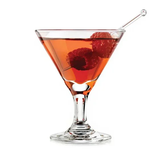 Libbey 3701 Vina 3 Oz. Four Piece Mini Martini Drink/Dessert Glass Set - NIB/NWT