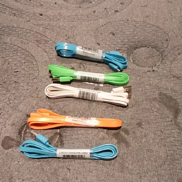 Colorful USB Charging Cables Set