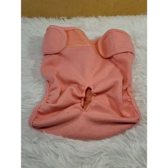 Pink Dog Diaper- Size Large