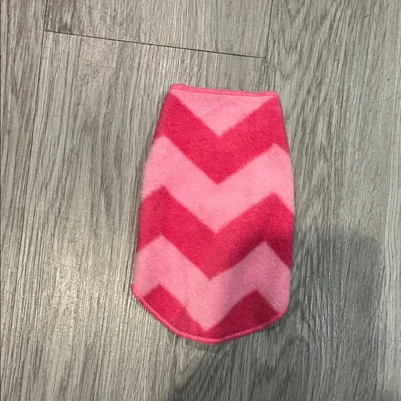 Chevron Pink Dog Sweater