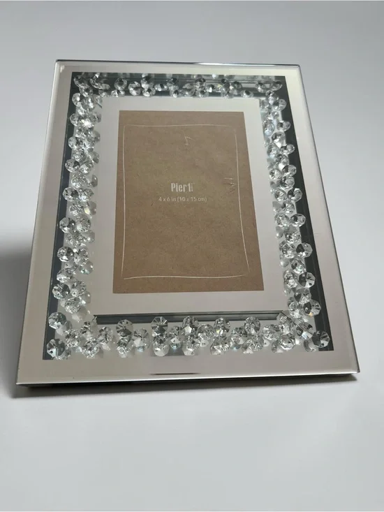Pier One Crystal Picture Frame