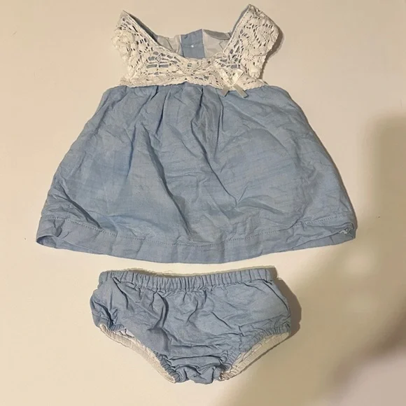 Edgehill Collection Blue and White Diaper Cover Set