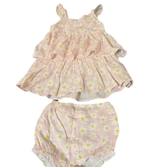 Koala Baby Pink Floral Kids Dress Set