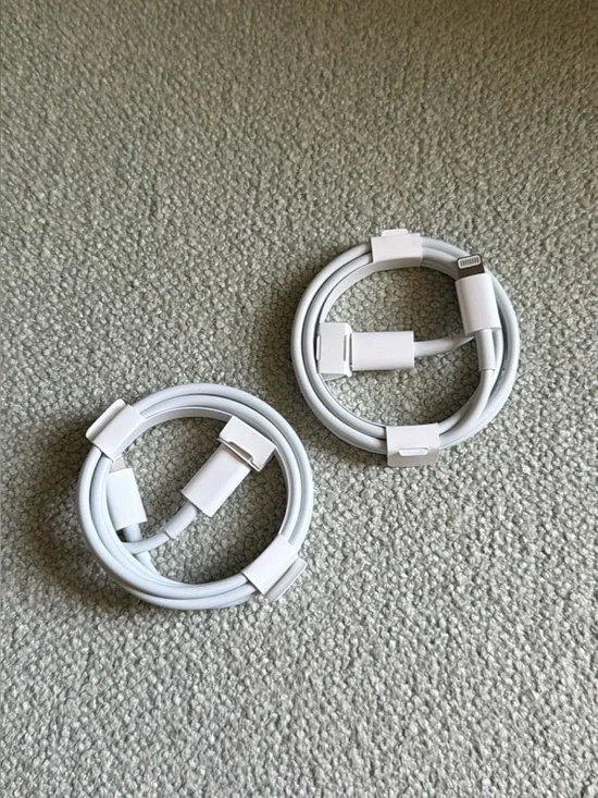 Two NEW Apple USB-C to Lightning Cables