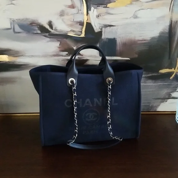 Chanel Deauville Navy