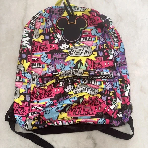 Disney Parks‎ Artist Series Rafael Faria Retro Mickey Mouse Adult Backpack NWT