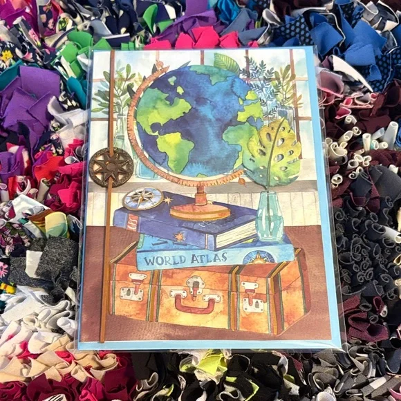 🆕Papyrus 3D Blank Inside Greeting Card