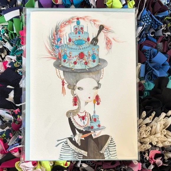 🆕Papyrus-Agnes Keszeg 3 Dimensional Birthday Card