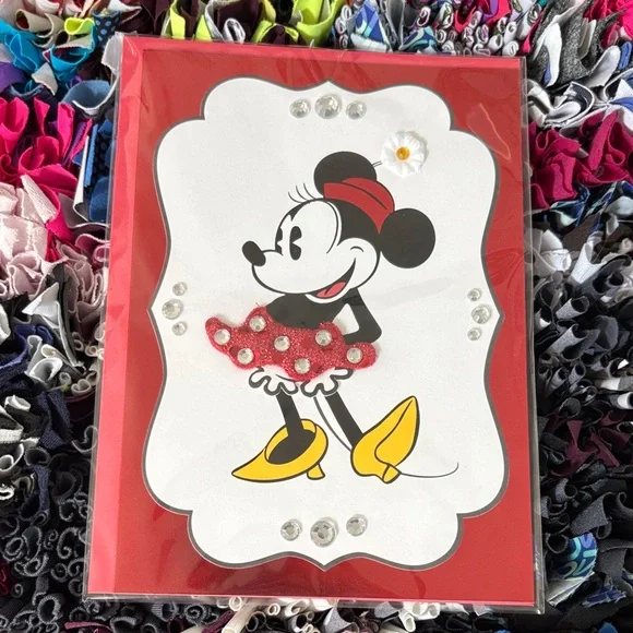 🆕Disney/Papyrus “Minnie Mouse” Birthday Card