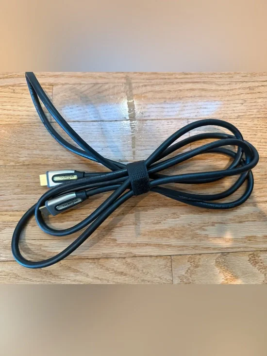 Rocketfish HDMI Cable used, grey, 8’