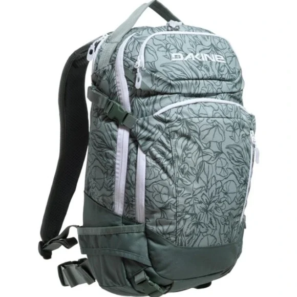 Dakine Heli Pro 20L Backpack Poppy Iceberg White Lightweight Ski‎ Snowboard Bag