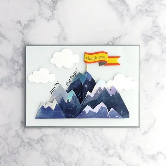 🆕Papyrus “You’re The Tops” Thank You Greeting Card