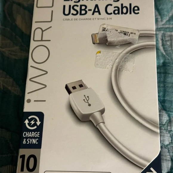 Lightning to USB-A Cable - White