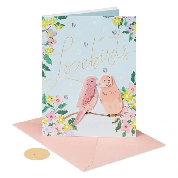 🆕Papyrus “Lovebirds” Couples Card