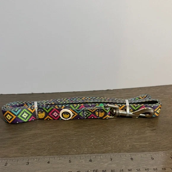 New Siete foods dog leash multi color size medium