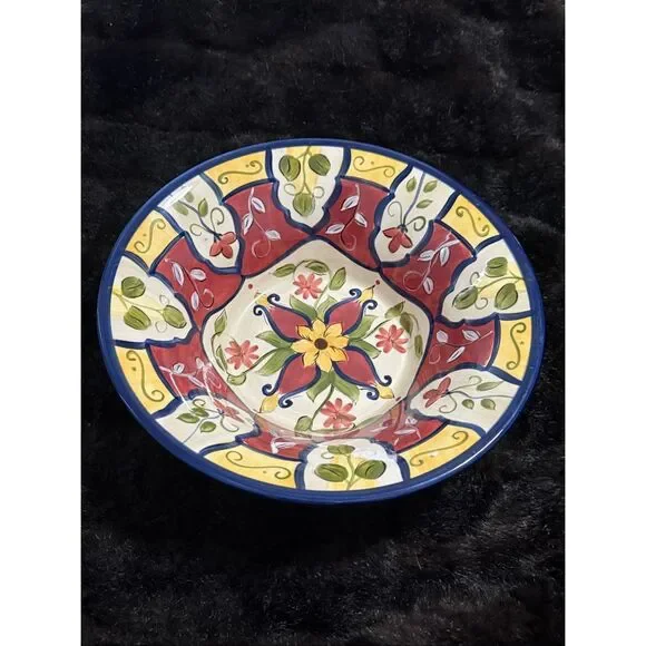 Pier 1 Imports Vallarta Large Pasta Salad Serving Bowl 11.75