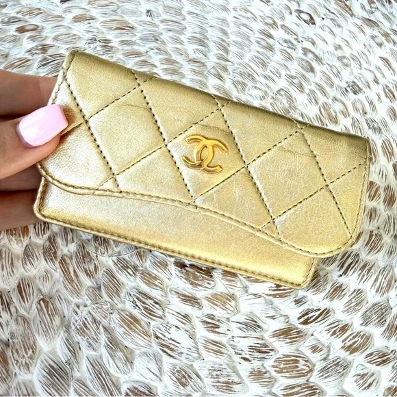 CHANEL Vintage Card Case