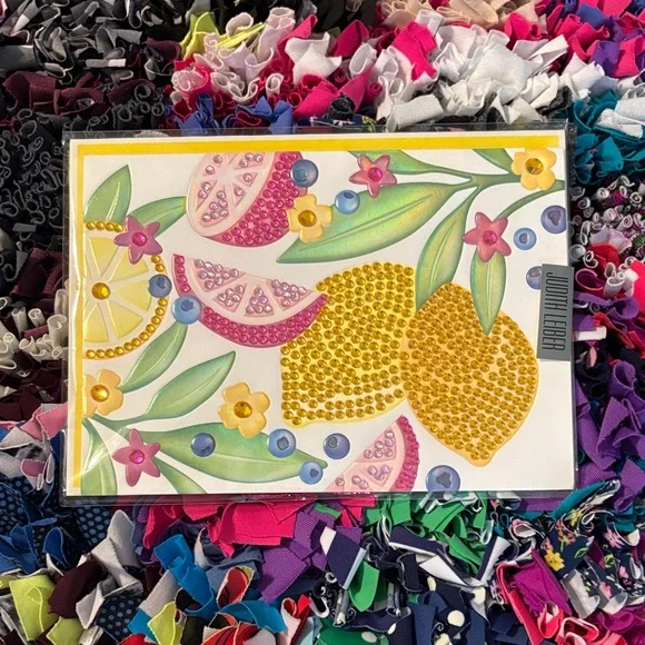 🆕Judith Leiber/Papyrus 3D Bejeweled Greeting Card