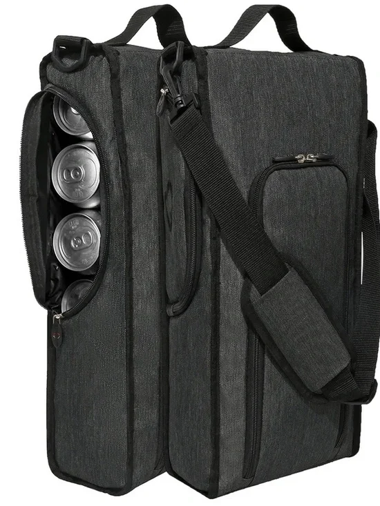 CaddyDaddy Golf Beverage Beer Drink Can Insulated Cooler Bag With Carry Strap
