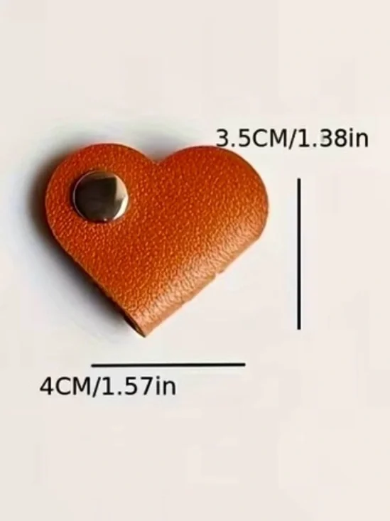 Buy 3, get 1 free. Heart Snap Cord Keepers - Assorted Colors (3 PCS)