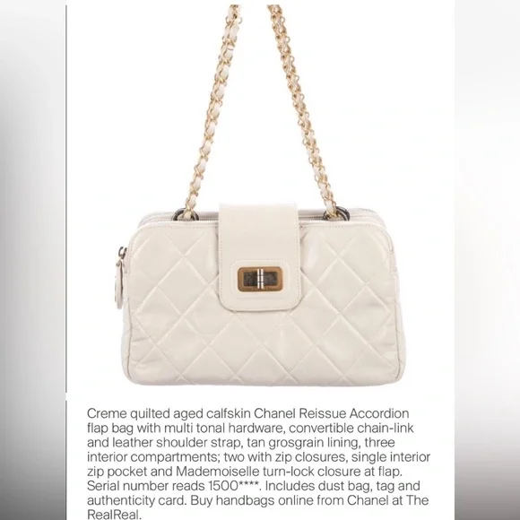 Chanel Reissue Quilted Accordion Flap Bag