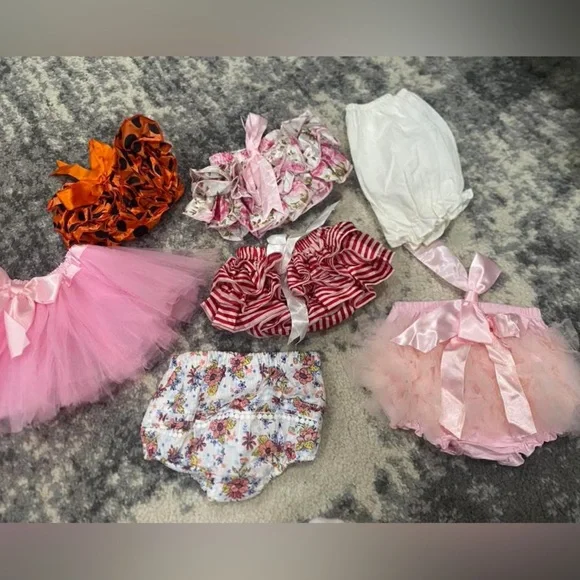Pink and White Tutu Skirt Set for Kids