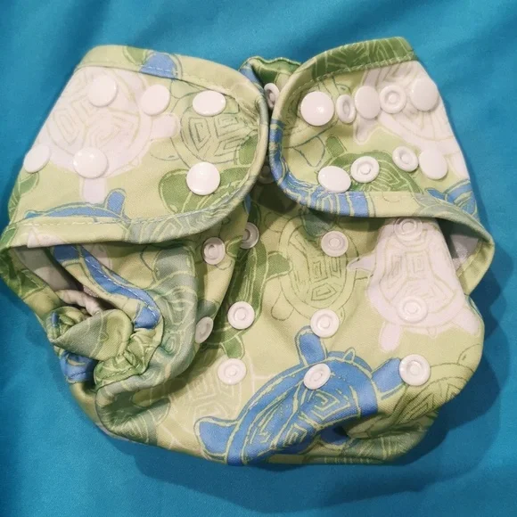 Bumkins turtle swim cover diaper cover