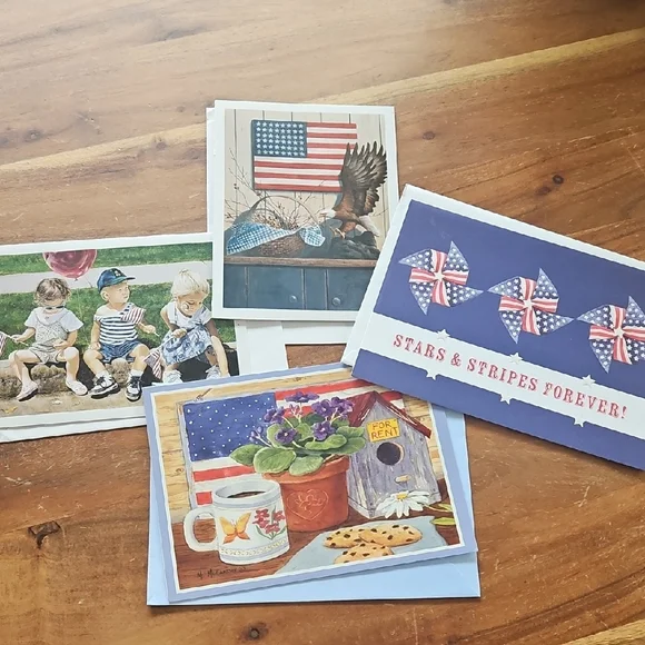 Patriotic theme card bundle