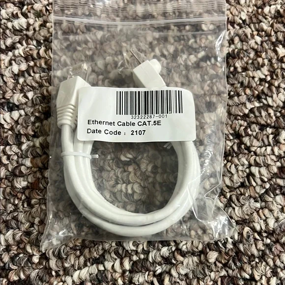 White Ethernet Cable CAT.5E