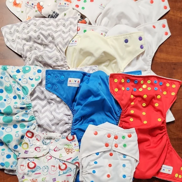 Vibrant Diaper Covers Set by Avya